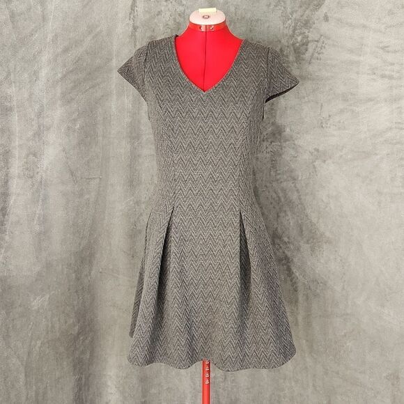 Womens office ready grey stretch dress - Picture 1 of 13